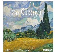 Calendrier Alpha VAN GOGH 2026 30,2 x 0,6 x 30,4 cm