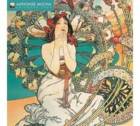 Calendrier Alphonse Mucha 2026 format 30x60cm ouvert (ft) + offert un agenda de poche