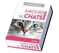 Calendrier Amours de chats en 365 jours - L'Année à bloc
