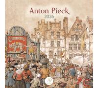 Calendrier Anton Pieck Fantasque Art 2026 format 30x60cm ouvert (pl) + offert un agenda de poche