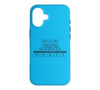 Calendrier après Lundi Mardi Dit WTF Graphic Coque pour iPhone 16