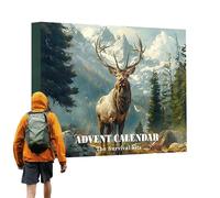 Calendrier 'Avent - Kit de Survie 2025 Équipement Camping | Calendrier Compte à Rebours Ensemble Camping Jouets | Pour Randonnée Escalade Pique-nique Voyage Extérieur Adultes Hommes