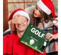 Calendrier 'Avent Noël 2025 | Comptage À Noël 24 Jours Kit Outils De Golf Pour,Articles De Noël Avec Boules Té Marques Et Plus - Pour Garçons Fils Famille Femme