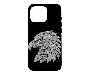 Calendrier aztèque Aigle Mexicain Hecho en Mexico Art culturel Coque pour iPhone 16 Pro