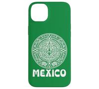 Calendrier aztèque Futbol Mexico Soccer Fan Mexican Pride 2026 Coque pour iPhone 14 Plus