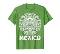 Calendrier aztèque Futbol Mexico Soccer Fan Mexican Pride 2026 T-Shirt