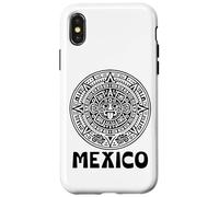Calendrier aztèque Mexicain Viva Mexico Fan Orgullo Mexicano Coque pour iPhone X/XS