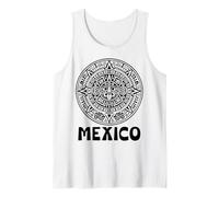 Calendrier aztèque Mexicain Viva Mexico Fan Orgullo Mexicano Débardeur