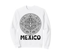 Calendrier aztèque Mexicain Viva Mexico Fan Orgullo Mexicano Sweatshirt