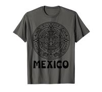 Calendrier aztèque Mexicain Viva Mexico Fan Orgullo Mexicano T-Shirt