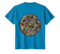 Calendrier aztèque ou maya (motif au dos) Maya pour hommes, femmes et enfants T-Shirt