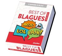 Calendrier Best of blagues en 365 jours - L'ANNÉE À BLOC - Collectif - Play Bac Eds - cartonné - Calendrier