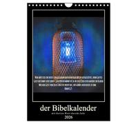 Calendrier Bible - Avec la parole de Dieu à travers l'année (calendrier mural 2026 DIN A4 haut), calendrier mensuel CALVENDO