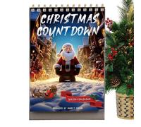 Calendrier Bureau Noël 100 Jours De Mignons Déco Maison Père Noël