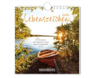 Calendrier carte postale 2024 signes de vie : calendrier carte postale