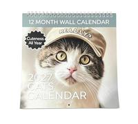 Calendrier Chat 2027 Calendrier Chatons à Jan - Déc 2027