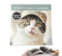 Calendrier Chat 2027 Calendrier Chatons à Jan - Déc 2027