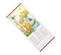 Calendrier Chinois Mural Traditionnel 2025 Année du Serpent en Papier | Vue Annuelle, Impression Nette, Style Rouleau Décoratif, pour Entrée, Maison, Enseignants et Présent Nouvel An