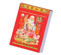 Calendrier chinois traditionnel 2026 - 365 pages - À suspendre au mur - Pour personnes âgées, planification quotidienne, mariage, voyage, jours de bon augure