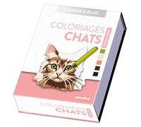 PlayBac – Calendrier Coloriages Chats en 365 jours – Année à bloc