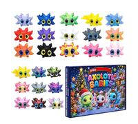 Calendrier compte à rebours animaux imprimés 3D articulés