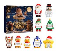 Calendrier Compte À Rebours De Noël 9 Figurines Pour Bureau Décoratives À