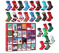 Calendrier compte à rebours de Noël indispensable pour Noël | Calendrier de compte à rebours 24 jours pour hommes, femmes, garçons, adolescents, grands-parents, enfants, famille