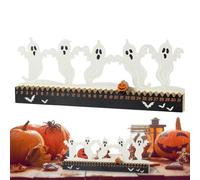 Calendrier Compte À Rebours Halloween 31 Jours Panneau De Table En Bois
