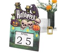 Calendrier Compte à Rebours Halloween Bureau Ornement Exposition Fête