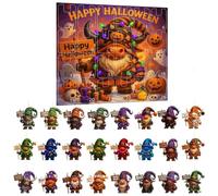 Calendrier Compte À Rebours Halloween Peluche Horreur Spooky Maison Temps