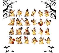 Calendrier Compte À Rebours Halloween Pendentif Acrylique 2D Mignon