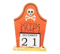 Calendrier Compte À Rebours Halloween Statue Ornement d'Affichage Réglable