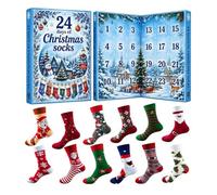 Calendrier Compte À Rebours Noël Accessoires des Fêtes de Noël 12 Jours