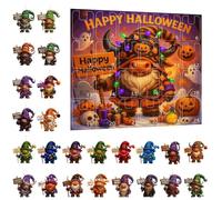 Calendrier Compte À Rebours Peluche Horreur Spooky Maison Temps De