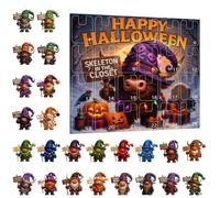 Calendrier Compte À Rebours Peluche Horreur Spooky Maison Temps De