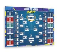 Calendrier Coupe du Monde 2026 à Remplir 100 x 70 cm | Tableau Ultime du Mondial USA Canada Mexique | Suivi des Matchs et Phases Finales | Poster Football pour Pronostics | OriginalCorner®