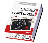 Calendrier Crimes et Faits divers en 365 jours - Année à bloc
