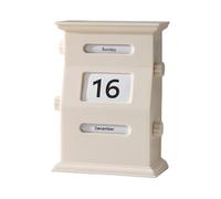 Calendrier da Tavolo Retrò - Calendrier Scrivania Simpatico, Decoraione Vintage Scrivania, Data Mese Anno | Decoraione Ufficio Casa Studio per Organizzazione Scrivanias