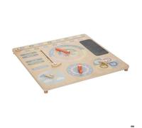 Atmosphera Jeu en bois Calendrier d'apprentissage Naturel clair