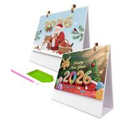 Calendrier d'art des bijoux 2026 - Calendrier mural de conception mensuel élégant | École Vaincède Home Travel Apartment Classroom Office Bureau Anniversaire Événement de fête des vacances Fices de dé