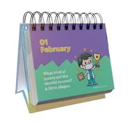 Calendrier de Blagues pour 2026 | Notes Drôles à Utiliser Toute l'Année,Calendrier Journalier avec Blagues Amusantes pour | pour Bibliothèque Chevet Salle de Jeu Bureau À Domicile École Bureau