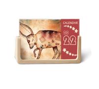 Calendrier de bureau 2022 avec constellation du zodiaque du Taureau pour mai avril 12 mois