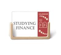 Calendrier de bureau 2022 avec phrase courte pour étudier les finances 12 mois