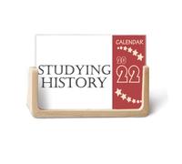 Calendrier de bureau 2022 avec phrase courte pour étudier l'histoire 12 mois