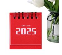 Calendrier de bureau 2024-2025 - Calendrier mensuel debout de bureau d'août 2024 à décembre 2025 - Calendrier scolaire inscriptible à bascule pour l'école à domicile, impression claire