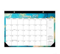 Calendrier de bureau 2025 18 mois de juillet 2025 à décembre 2026 pour un usage professionnel et personnel à la maison, à l'école ou au bureau avec de grandes dates visibles (type fluide)