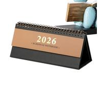 Calendrier de bureau 2025-2026, calendrier mensuel debout 2026 pour bureau, fournitures de bureau, planificateur d'école, planificateur pour planification, des rendez-vous, étude, étudiants