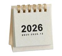 Calendrier de bureau 2025 avec papier à lettre lisse, essentiel pour la décoration de bureau et la gestion du temps, calendrier de conception élégant