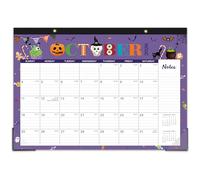 Calendrier de bureau 2025 - Calendrier 2025 de janvier 2025 à décembre 2025 - 43,2 x 30,5 cm - Calendrier de bureau 12 mois avec coin protecteur, grands blocs