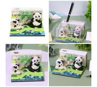 Calendrier de bureau 2025 Horloge Page quotidienne Décorative pour salon bureau Ornement créatif Porte-stylo Calendrier